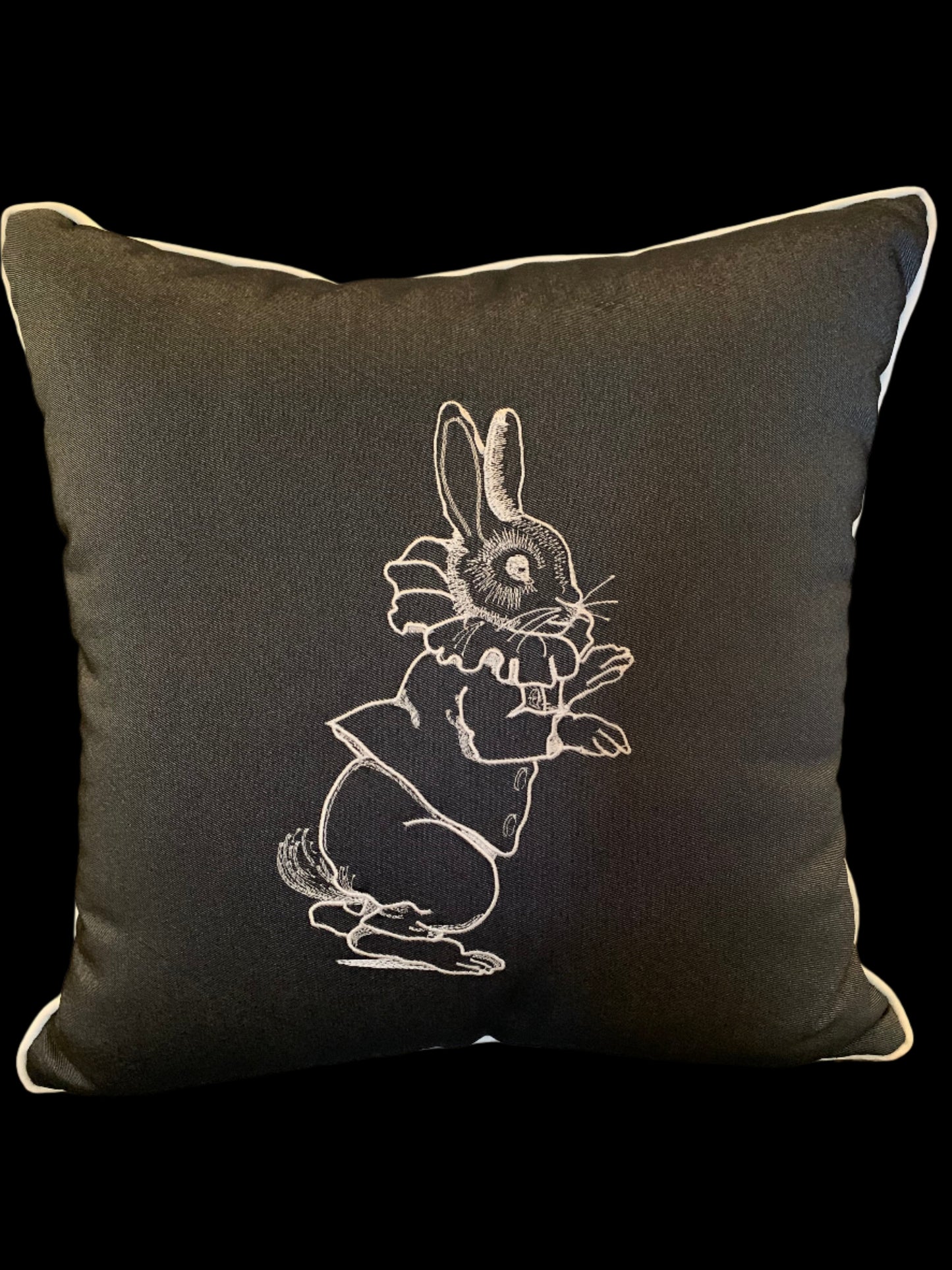 Pillow with a bunny #1