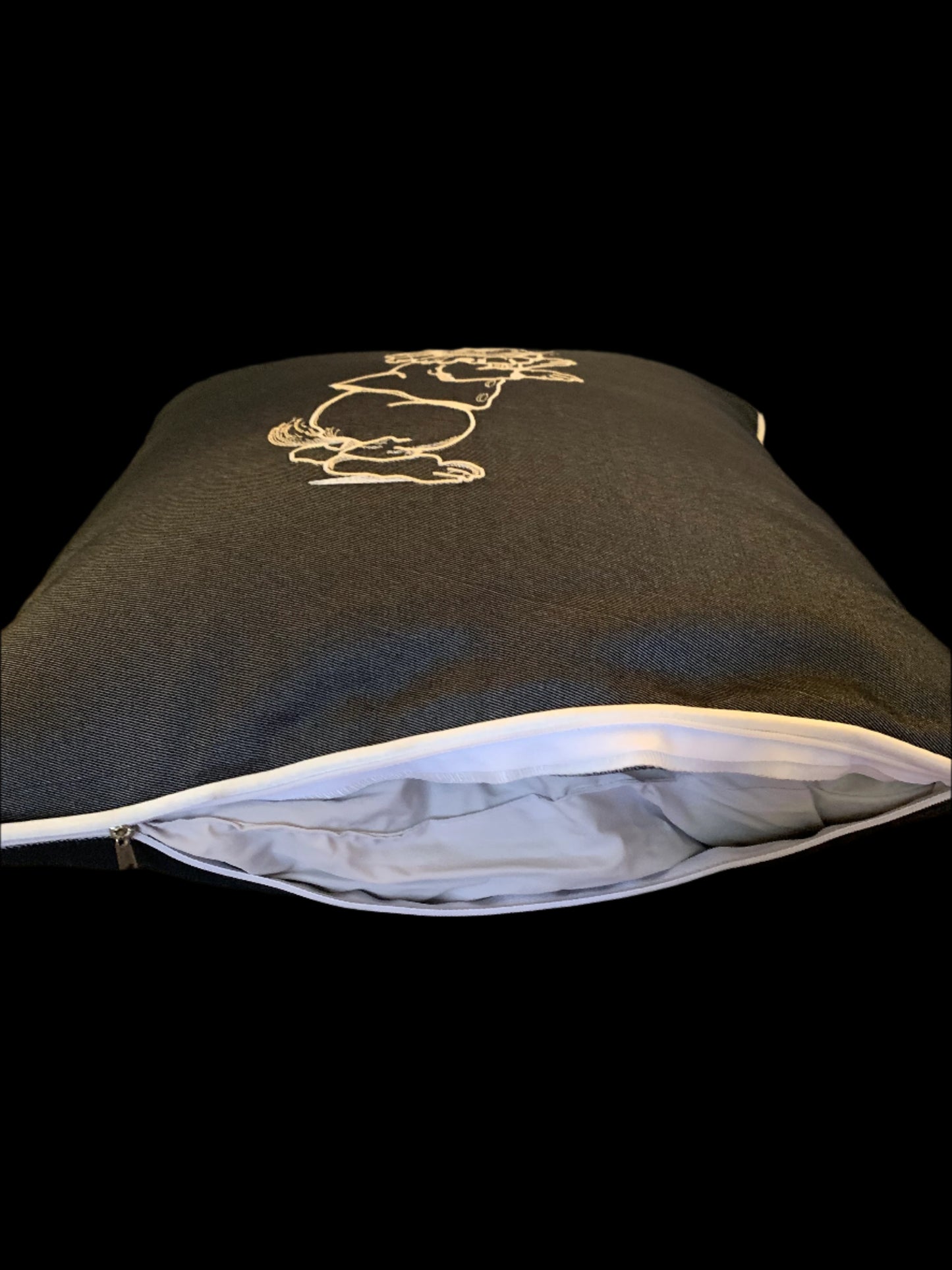 Pillow with a bunny #1