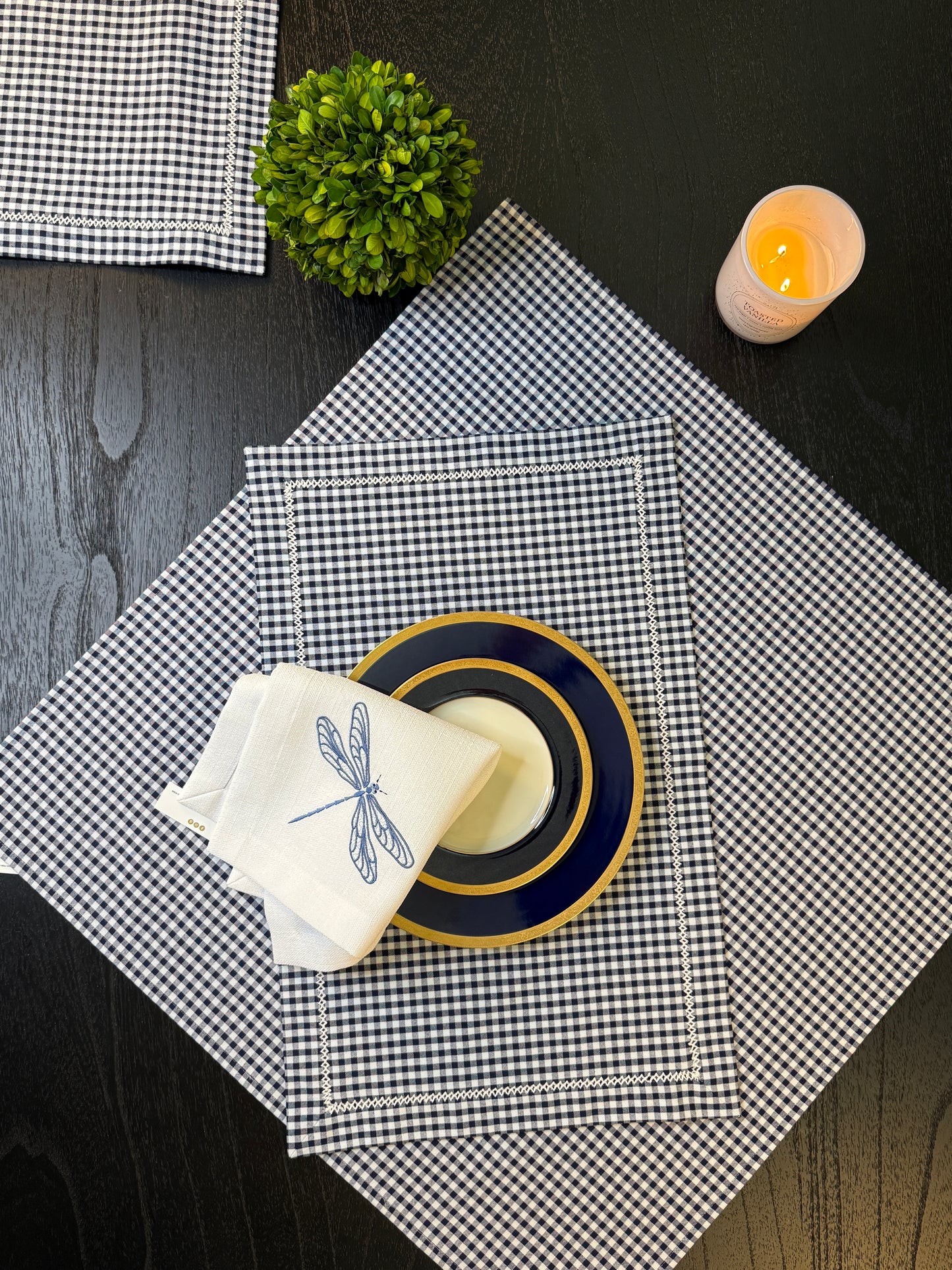Coasters and Tablecloth #1
