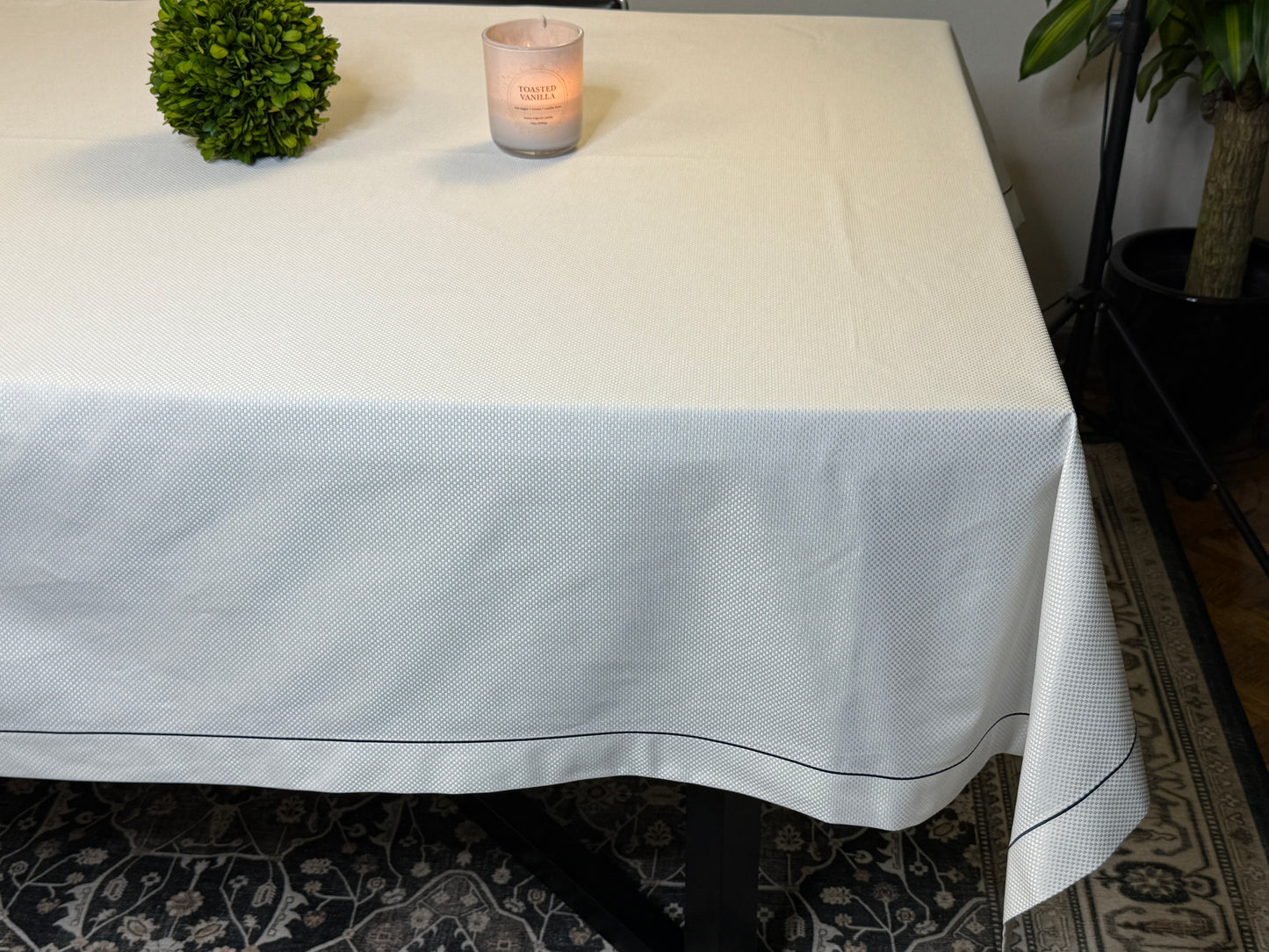 Tablecloth with embroidery #1