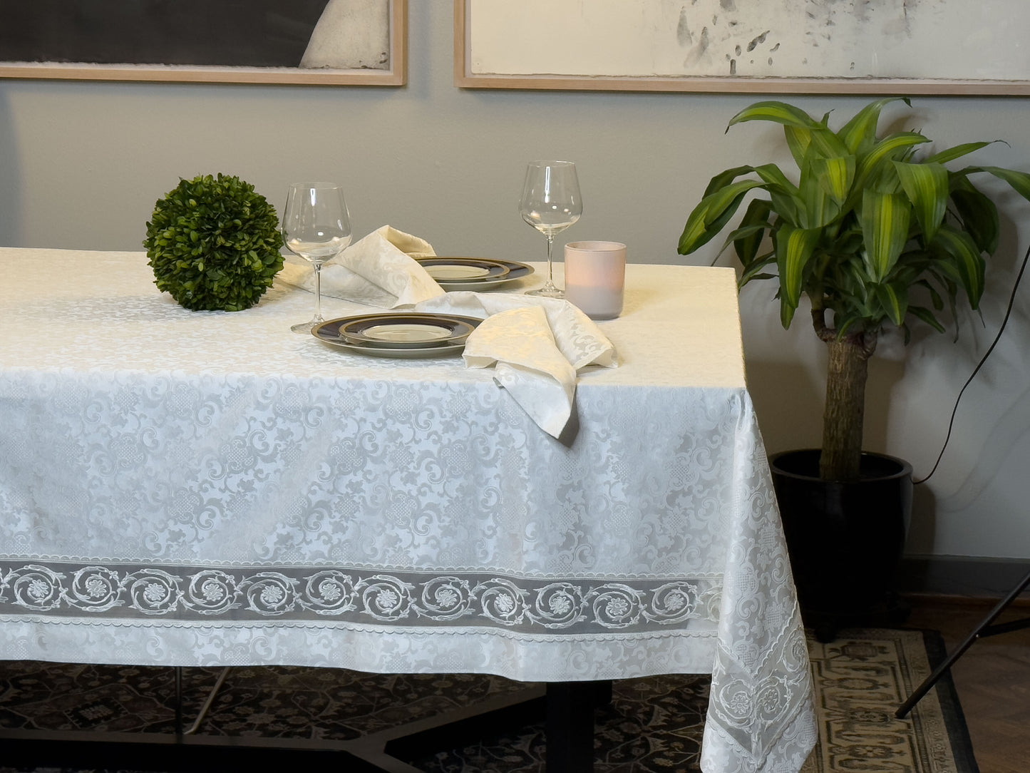 Tablecloth White #1