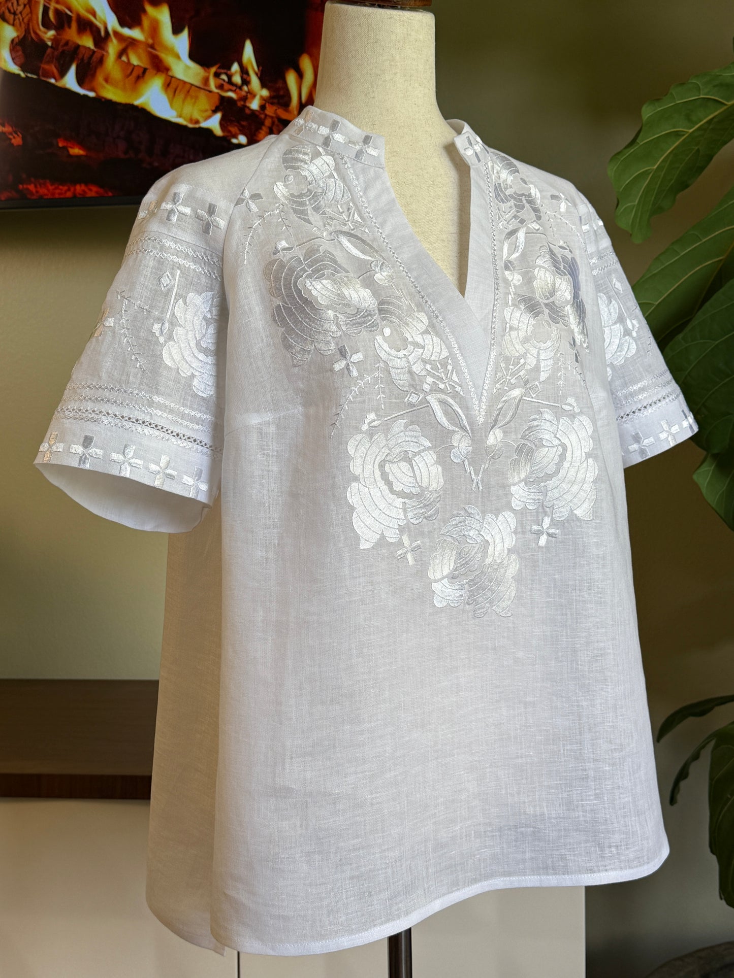 Women's Blouse Shervino with short sleeves #1