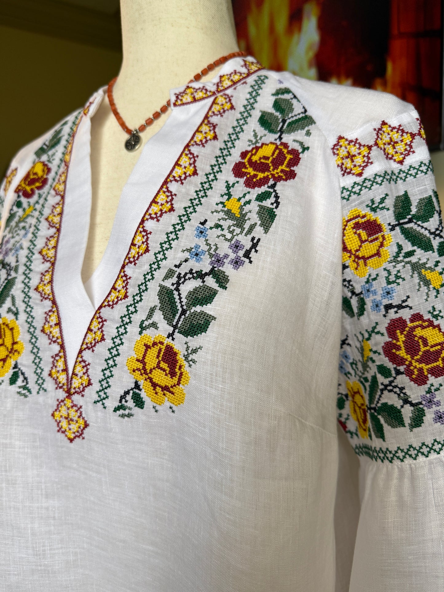 Women's linen Embroidery #1