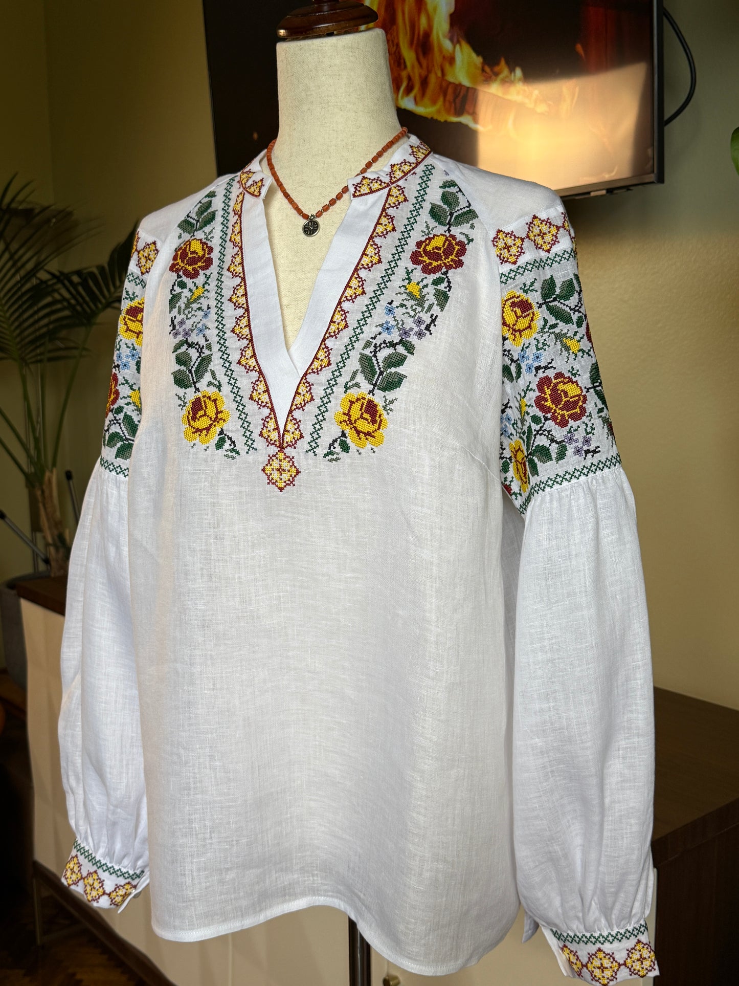 Women's linen Embroidery #1