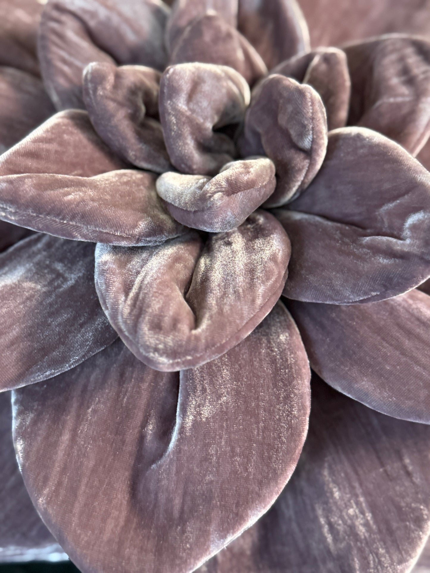 Purple Flower Pillow #1