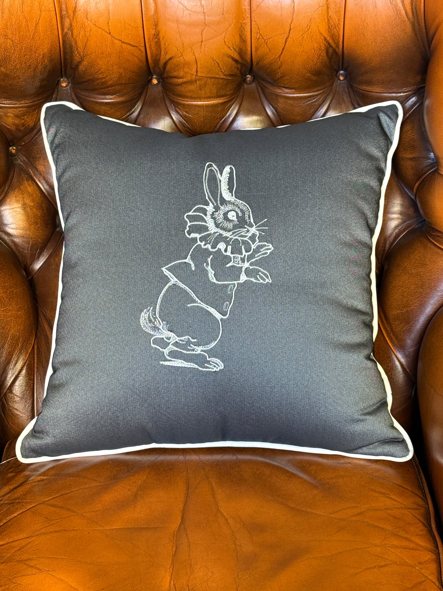 Pillow with a bunny #1