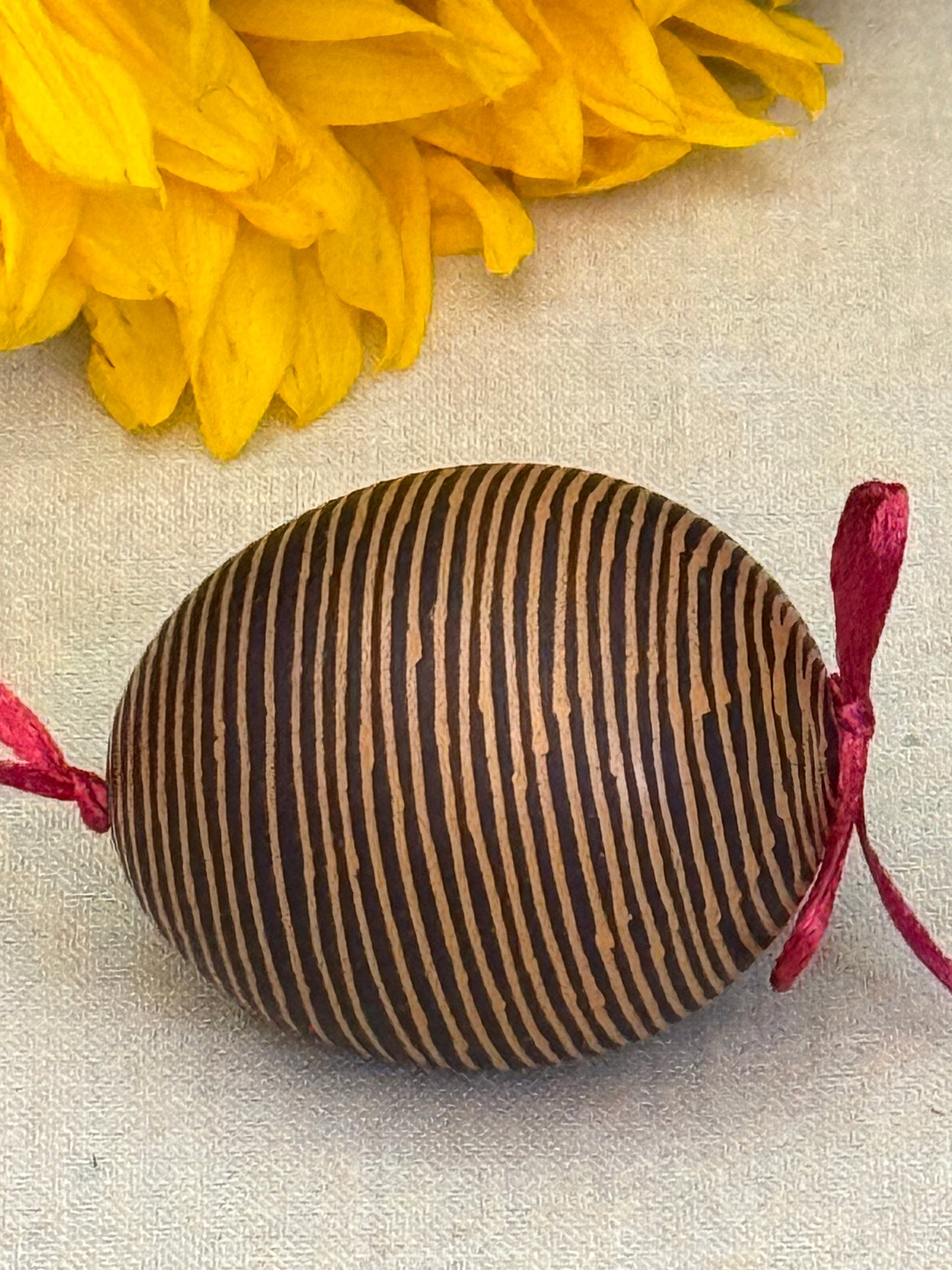 Hand-painted Ukrainian chicken Pysanka #32