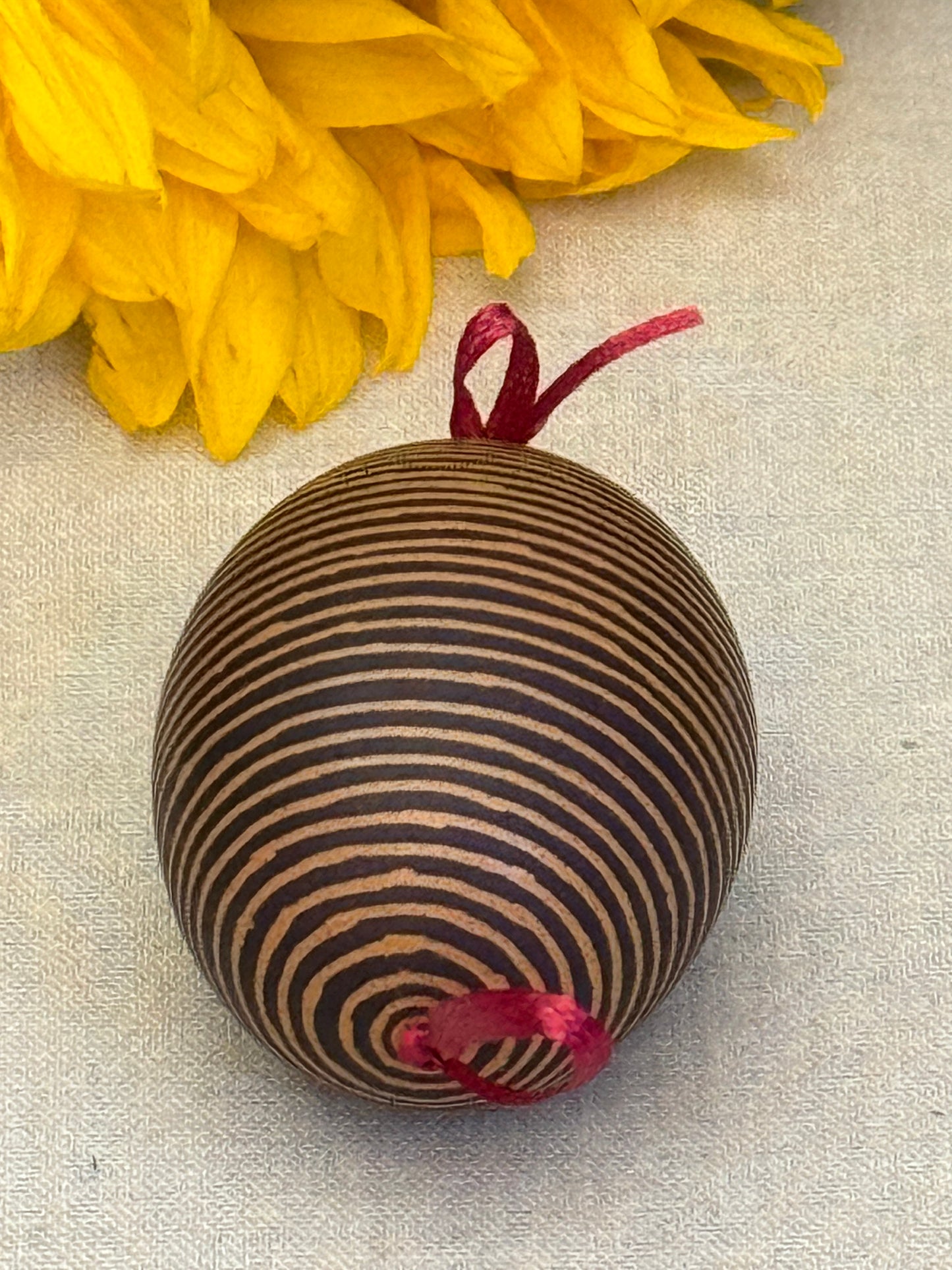 Hand-painted Ukrainian chicken Pysanka #32