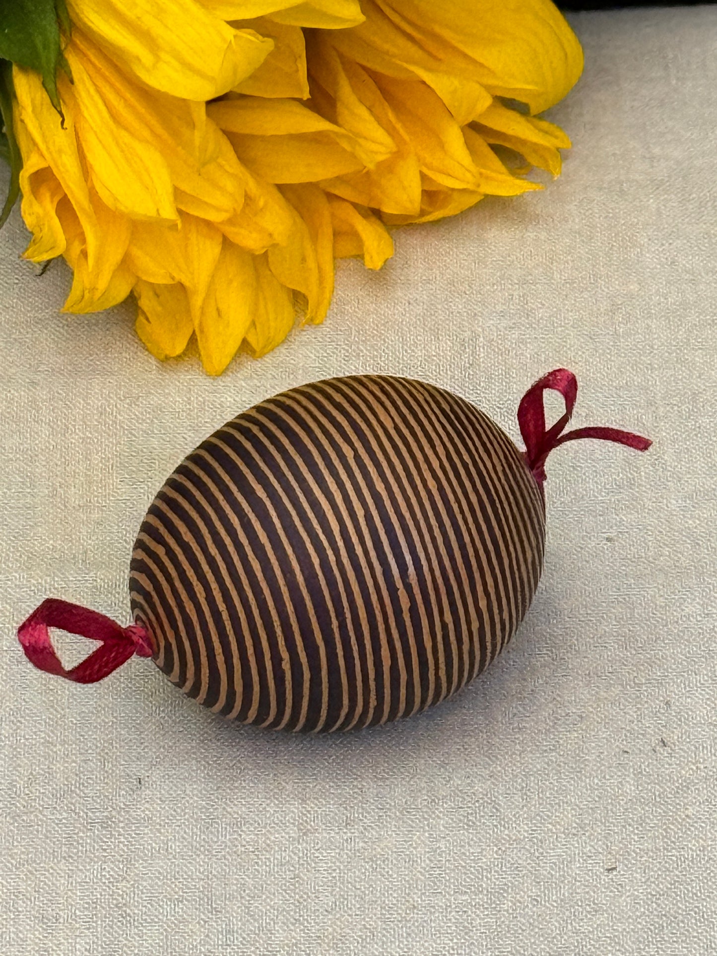 Hand-painted Ukrainian chicken Pysanka #32