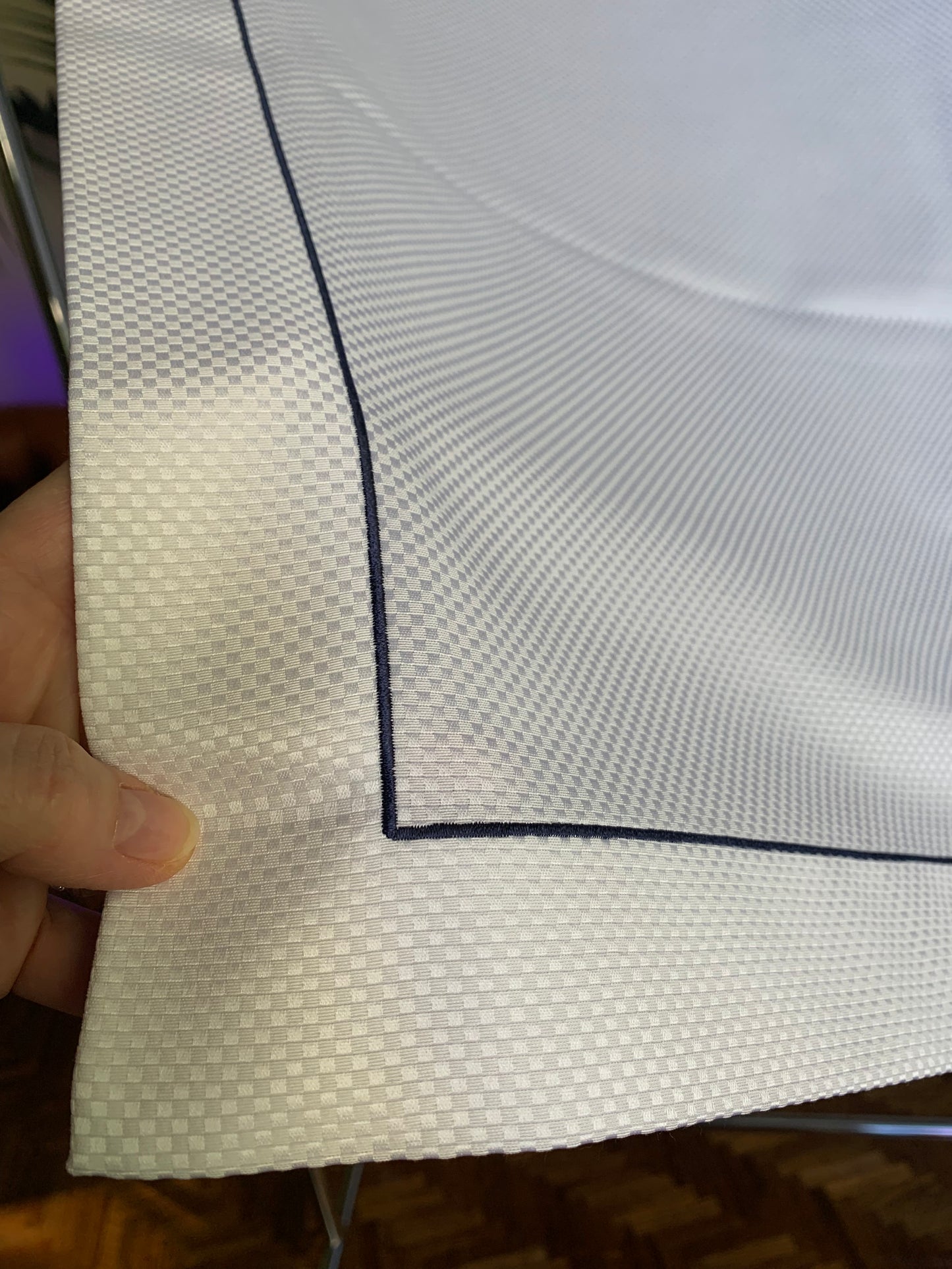 Tablecloth with embroidery #1