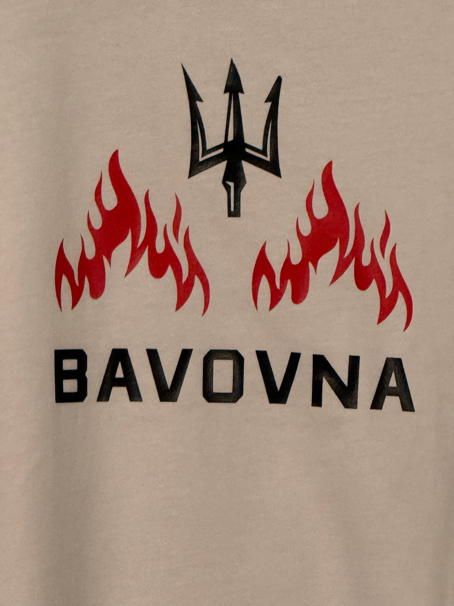 T-shirt White Bavovna