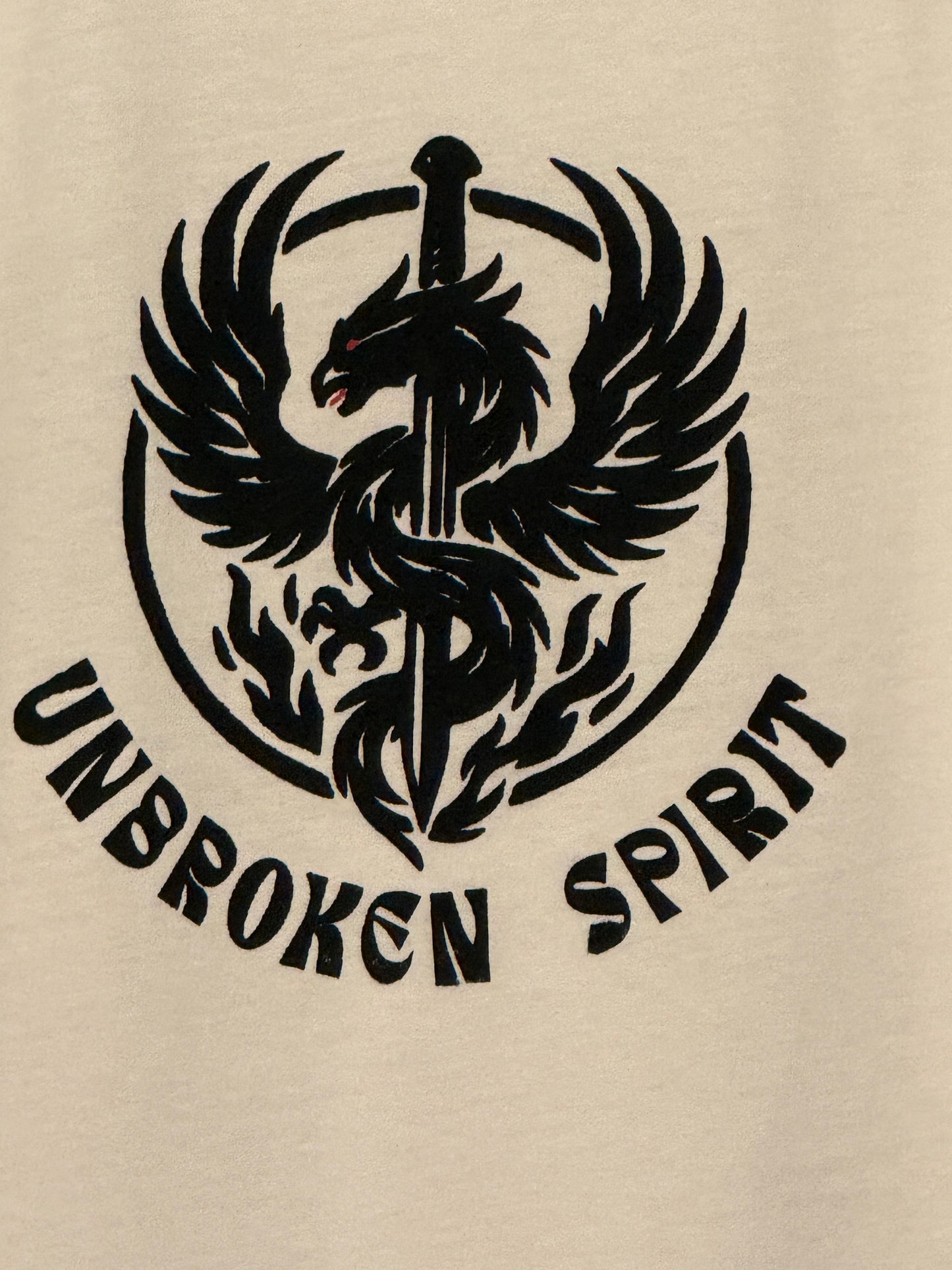 T-shirt Unbroken Spirit Phoenix Red Eye