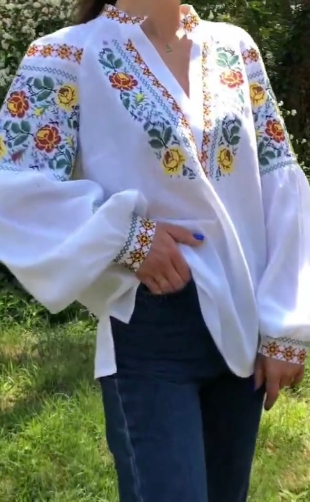 Women's linen Embroidery #1