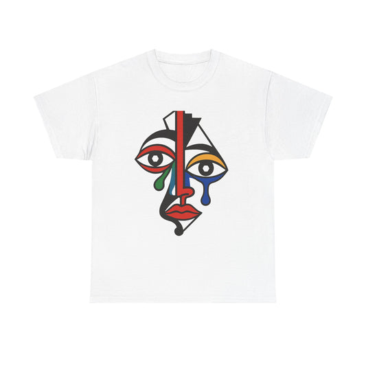 Artistic Expression Unisex Tee - Unique Graphic Tee, Casual Wear, Gift for Art Lovers, Everyday Style, Graphic T-Shirt, Festival Attire