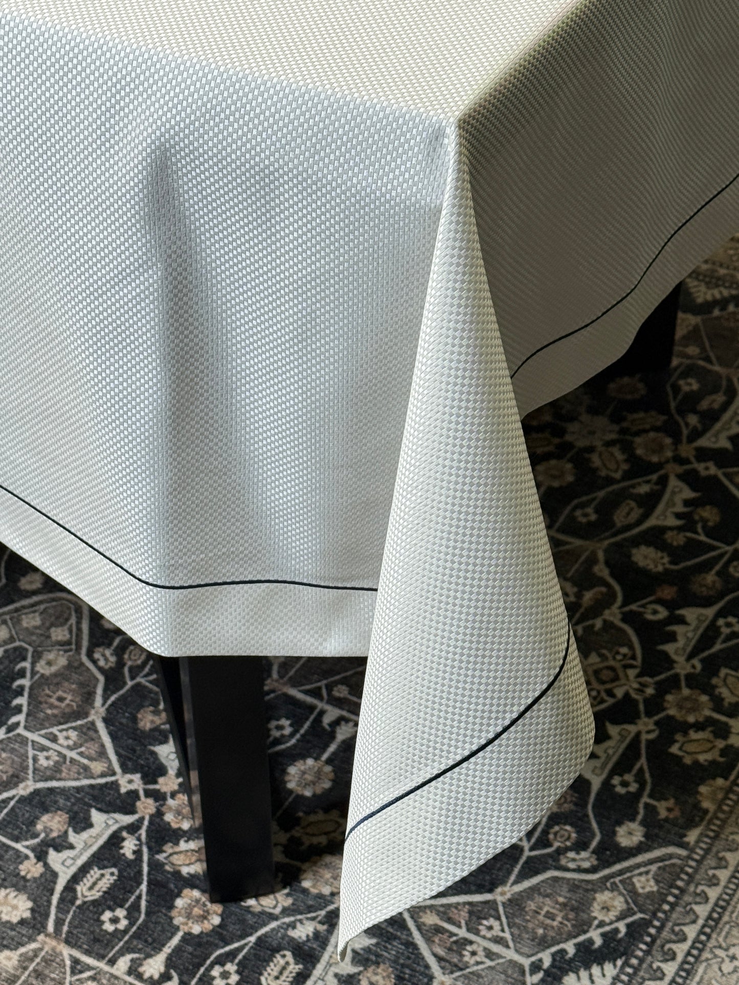 Tablecloth with embroidery #1