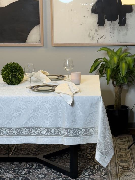 Tablecloth White #1