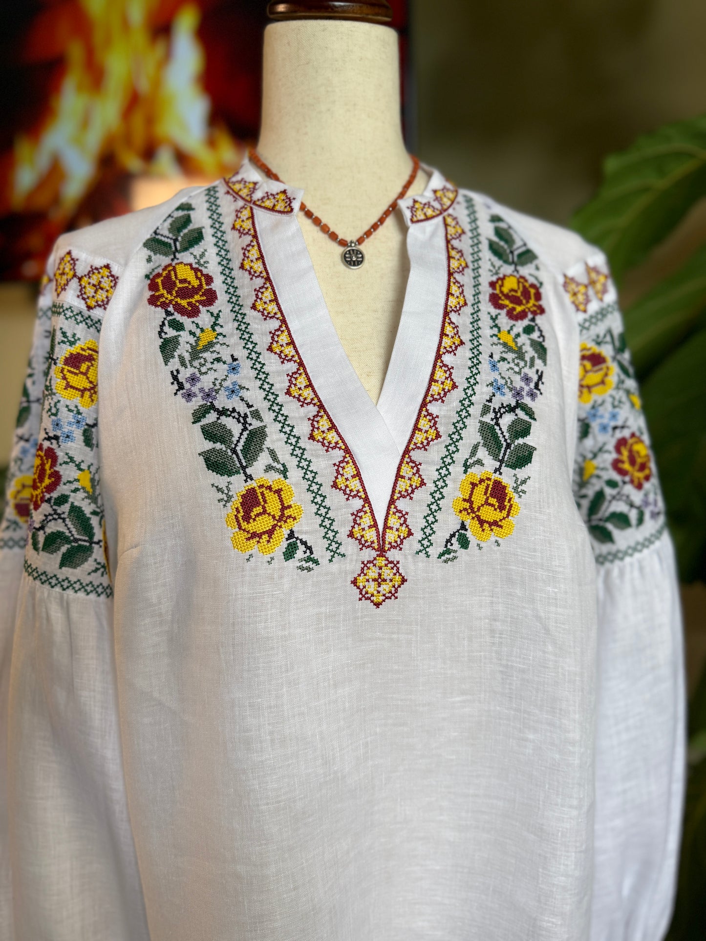 Women's linen Embroidery #1