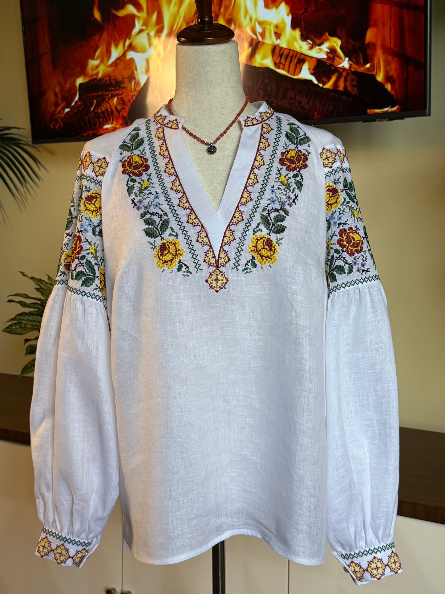 Women's linen Embroidery #1