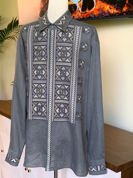 Men's embroidery shirt #1