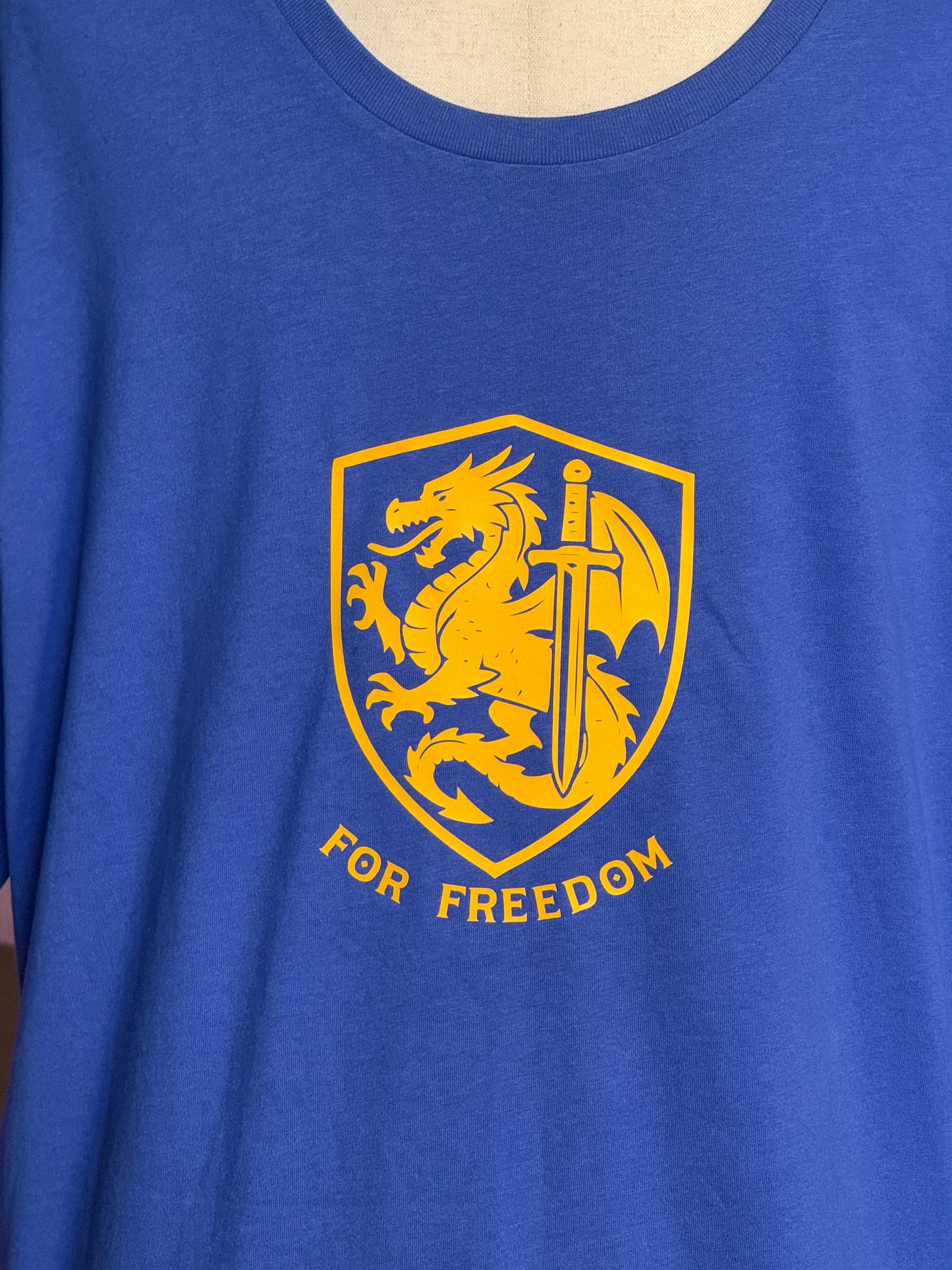 T-Shirt Blue For Freedom