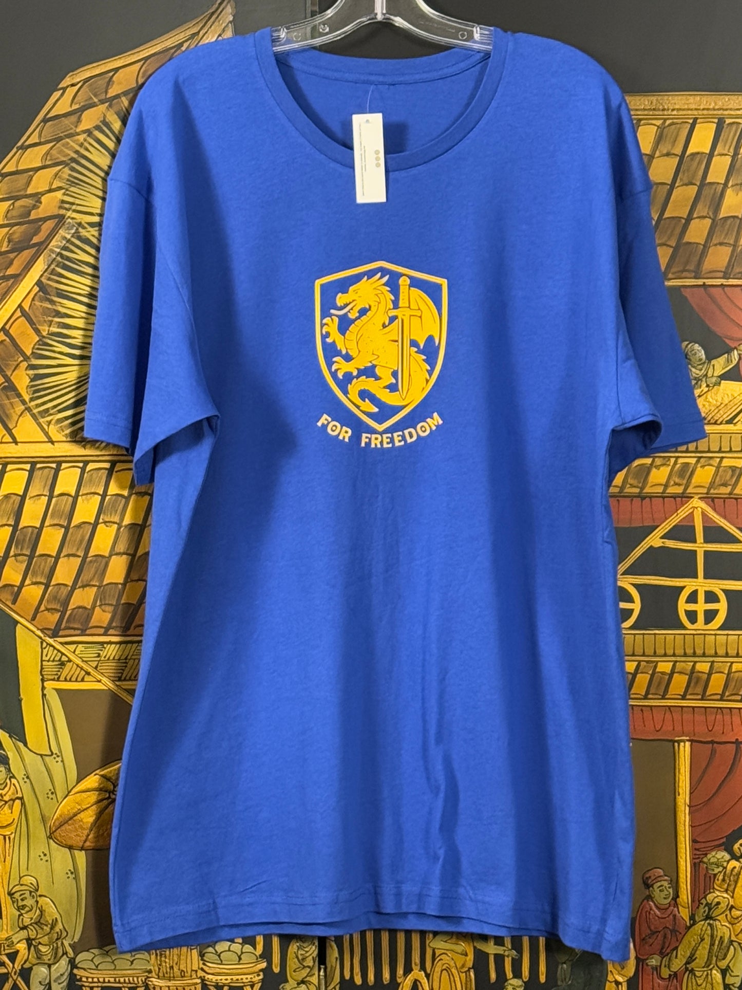 T-Shirt Blue For Freedom
