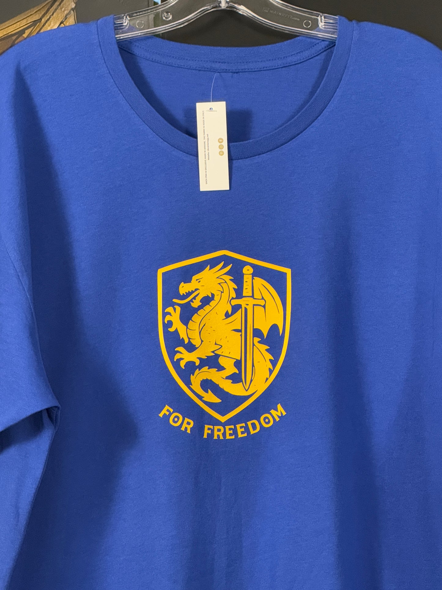 T-Shirt Blue For Freedom
