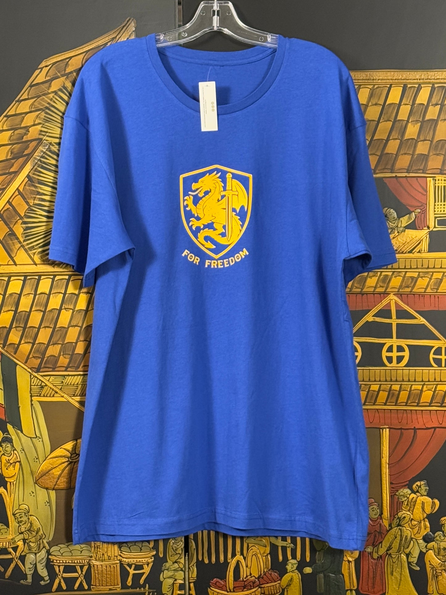 T-Shirt Blue For Freedom