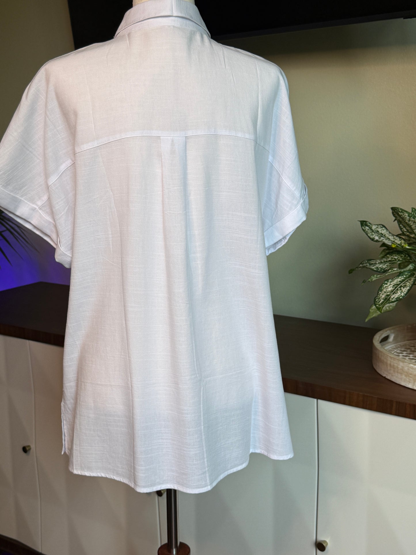 Women Poppy Shirt White