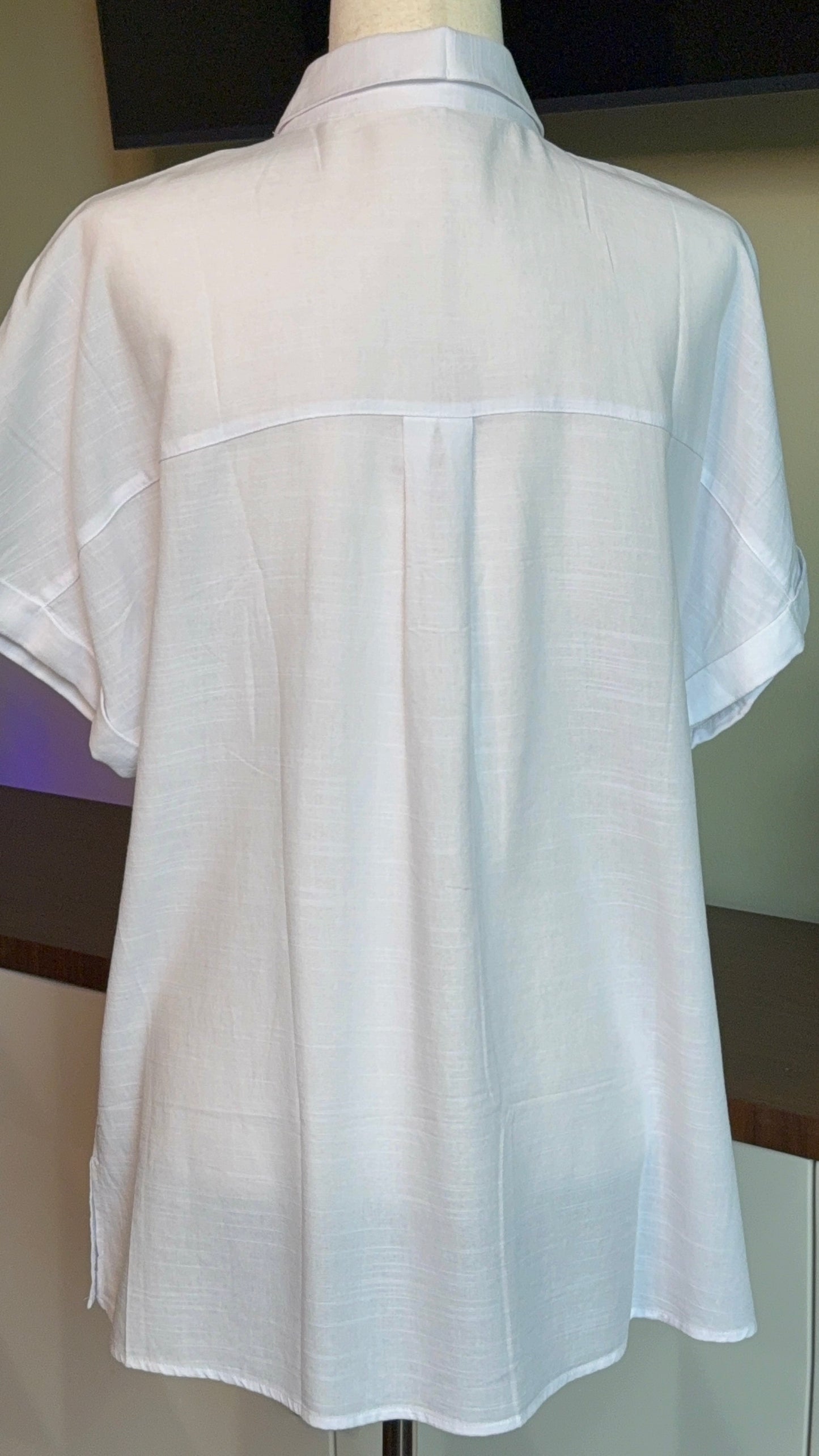 Women Poppy Shirt White