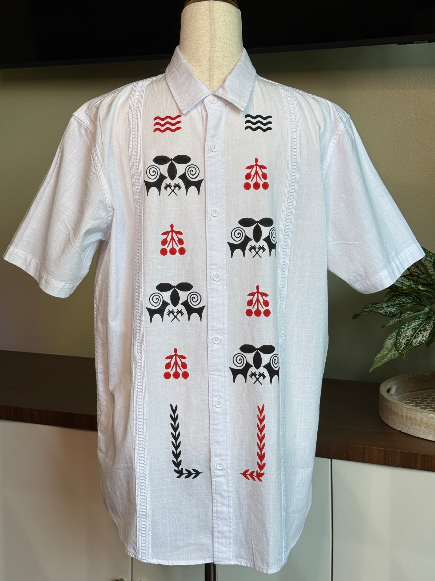Men's White Short sleeve shirt