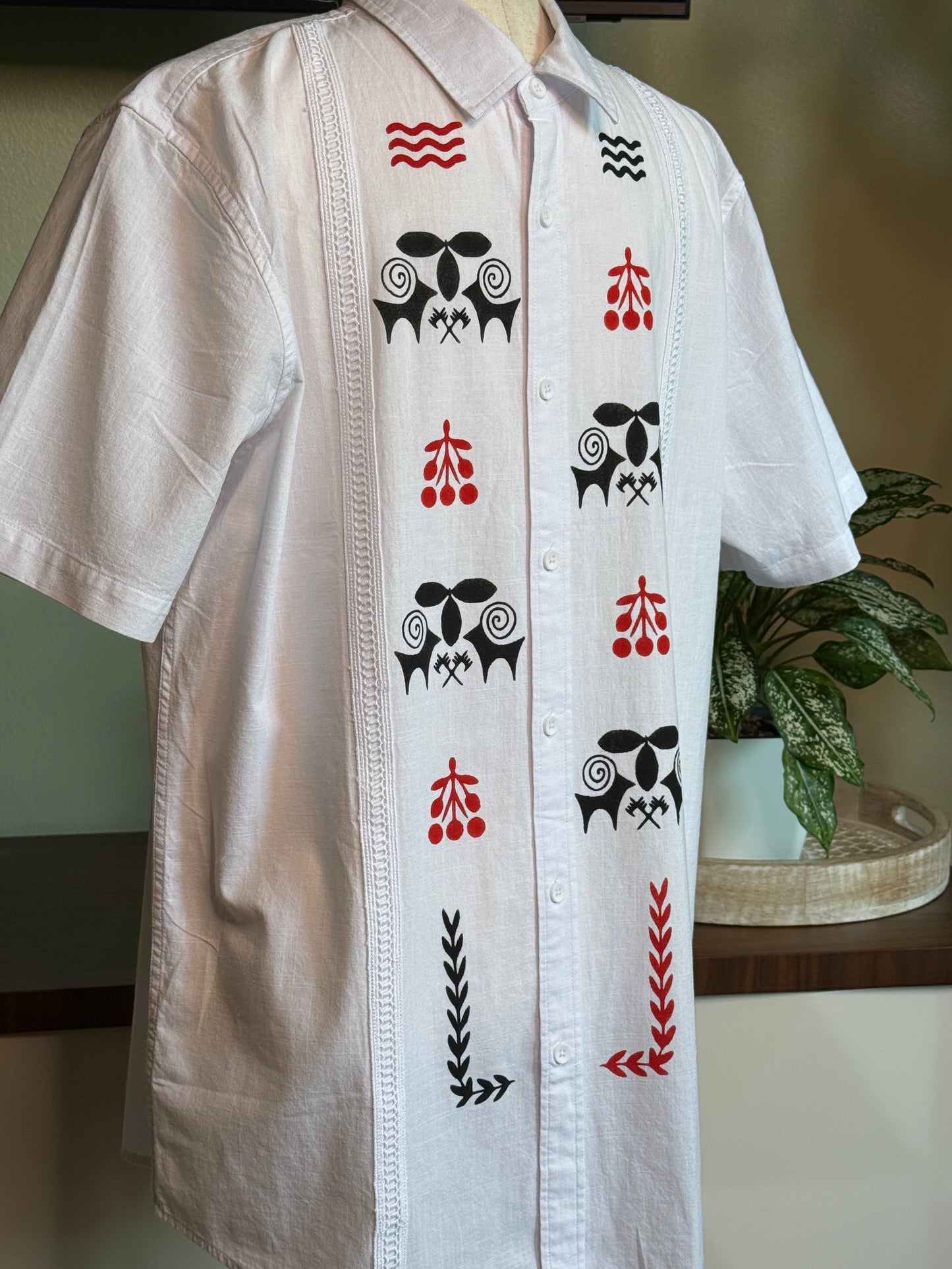 Men's White Short sleeve shirt