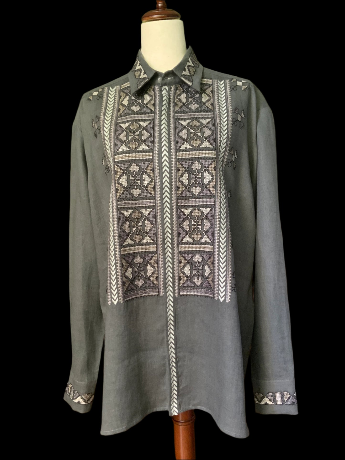 Men's embroidery shirt #1