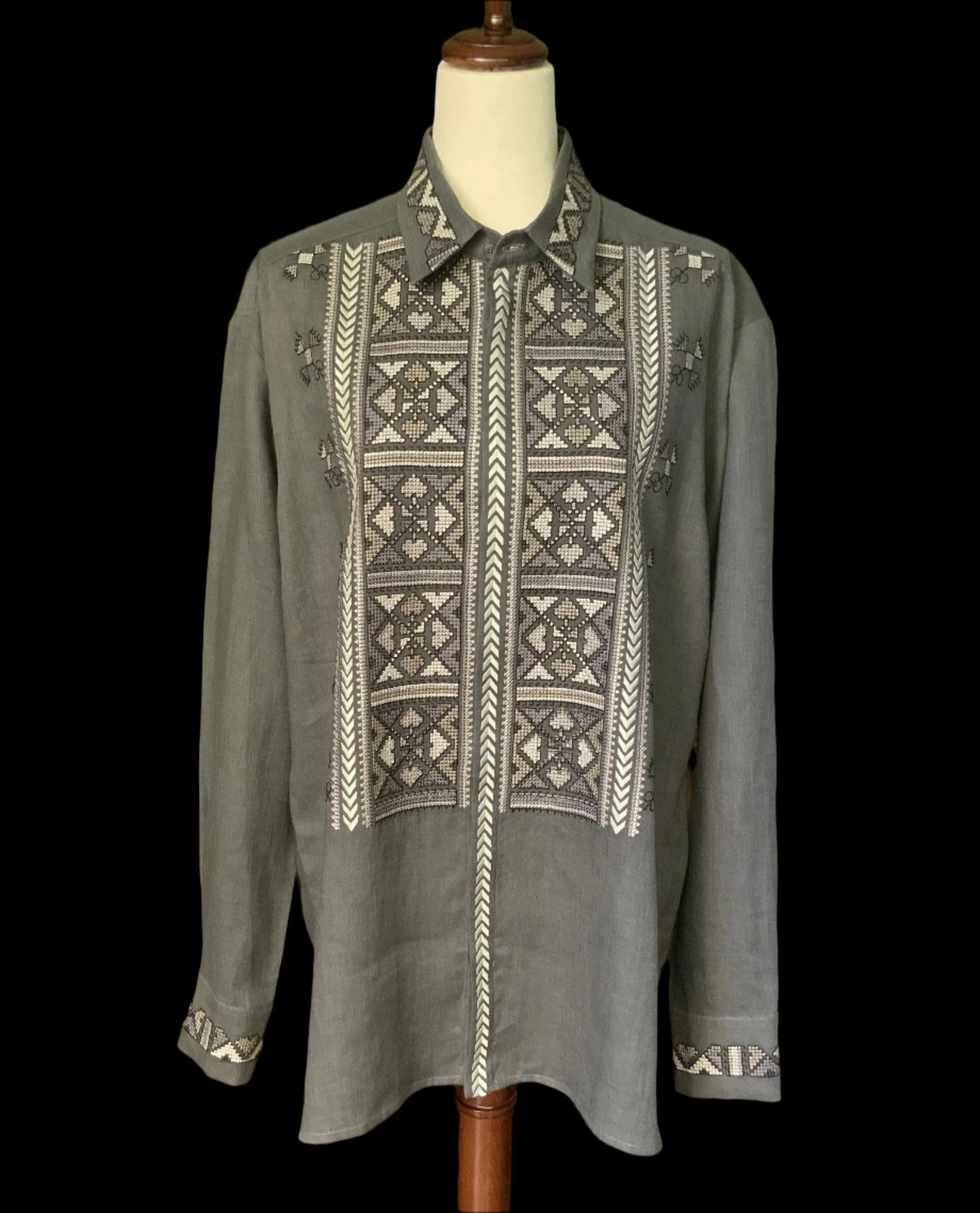 Men's embroidery shirt #1
