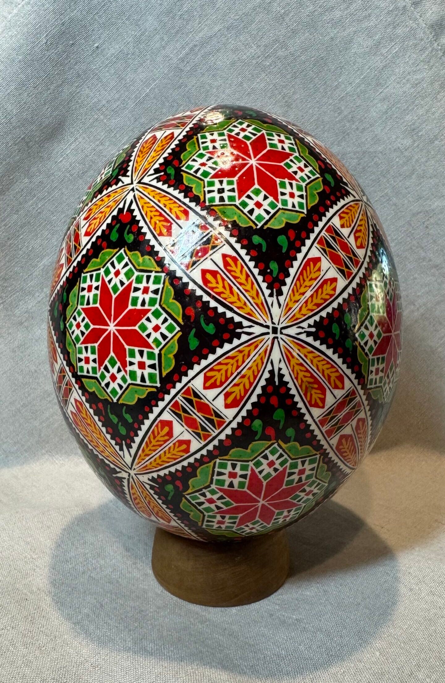 Ostrich Egg - Ornate 3